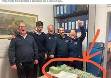 La Polizia Locale festeggia l'autovelox: la foto è un fake, ma le multe arrivano davvero