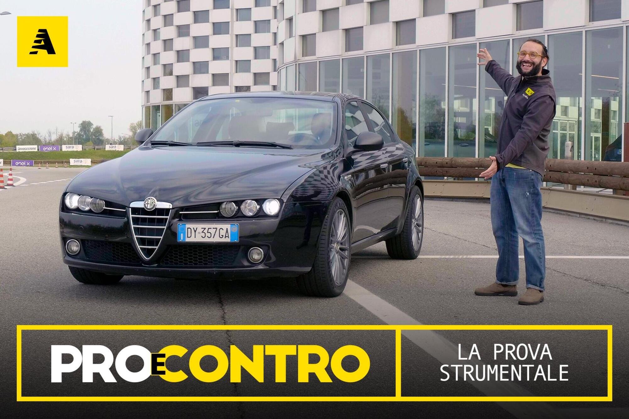 Alfa Romeo 159, PRO e CONTRO Youngtimer Edition | La prova strumentale