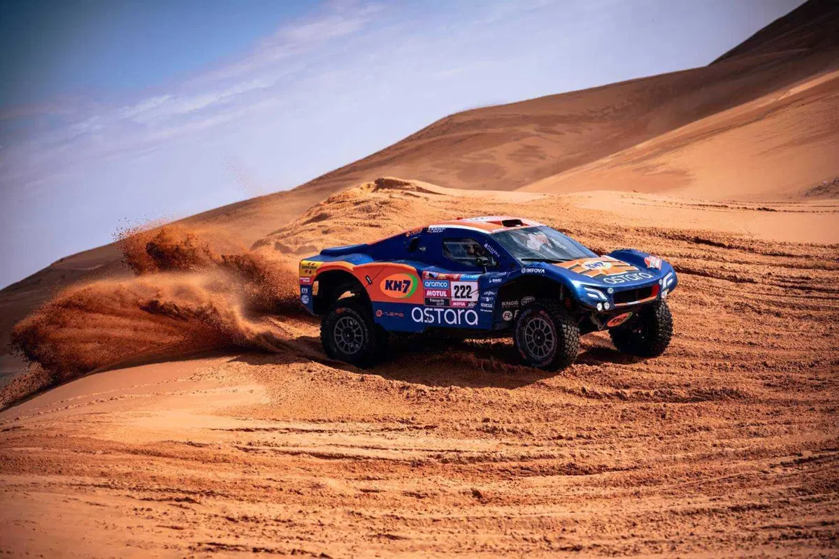 Dakar 2023-D9. Ancora Loeb, che Sale al Terzo Posto. Fuori Sainz (15)