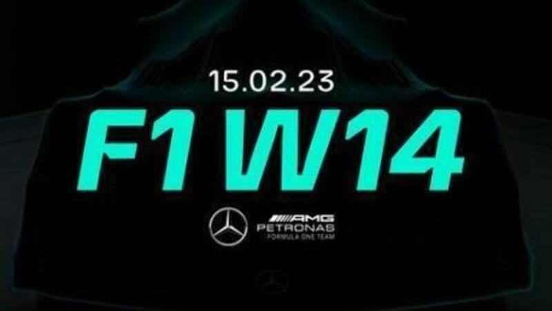 Formula 1: Mercedes presenter&agrave; la W14 il 15 febbraio