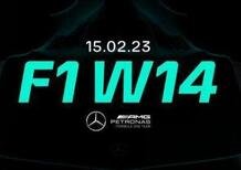Formula 1: Mercedes presenterà la W14 il 15 febbraio