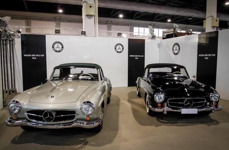 Mercedes 190 SL (1956) di Gina Lollobrigida a Padova