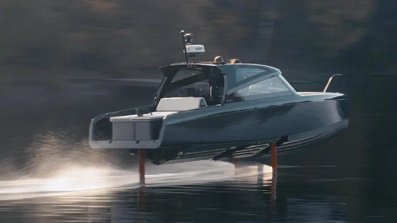 La barca elettrica di Polestar prende il volo!
