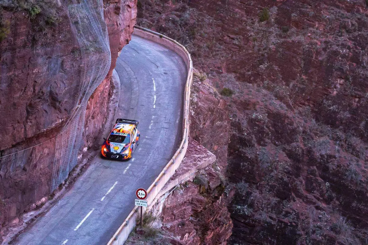 WRC 2023. Rallye Monte-Carlo. D2. Ogier a Tutto Spiano!