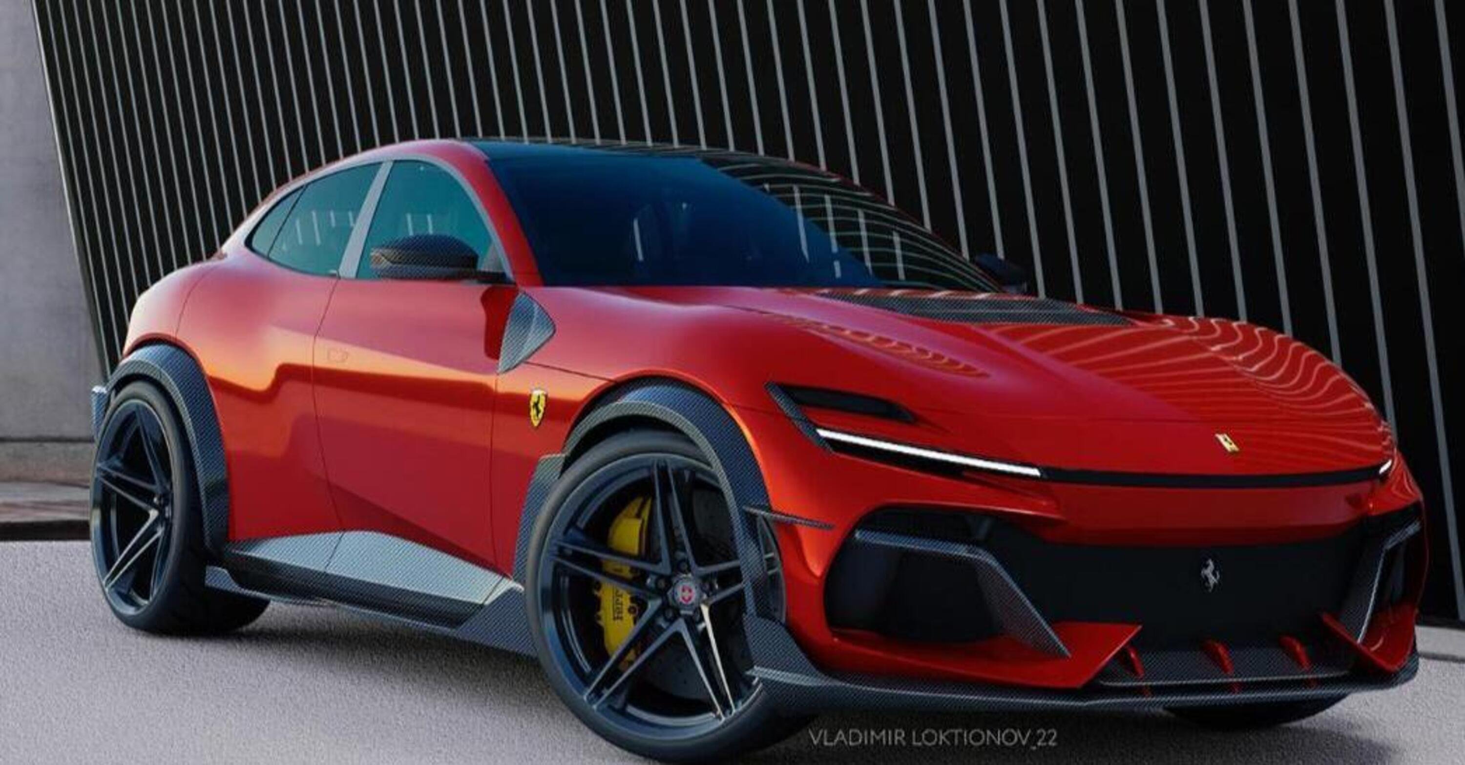 Ferrari Purosangue: spuntano i primi kit tuning a ruote larghe e carbonio