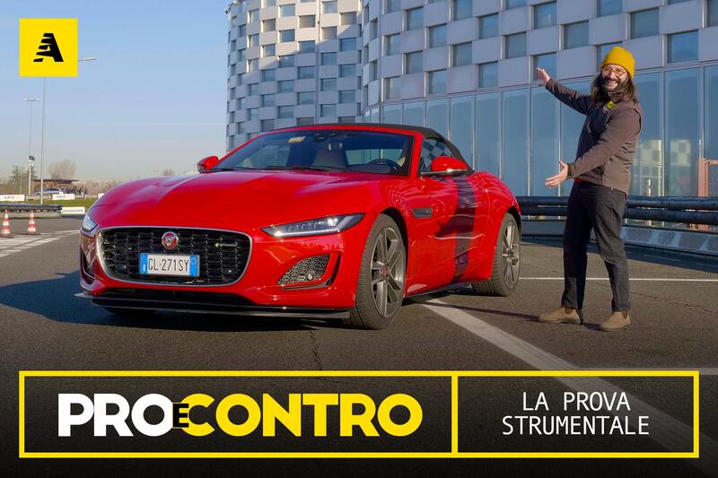 Jaguar F-Type, PRO e CONTRO | La pagella e i numeri della prova strumentale [Video]