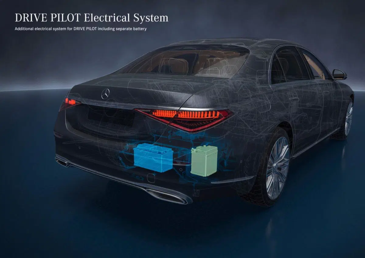 Mercedes S e EQS: in Nevada hanno la patente per guidare da sole (12)