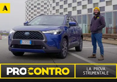 Toyota Corolla Cross, PRO e CONTRO | La pagella e i numeri della prova strumentale [Video]