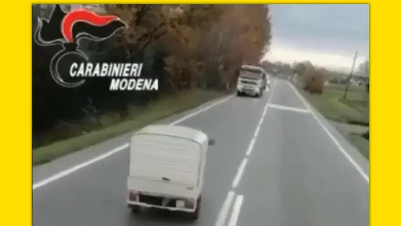 Tasso alcolemico pesante: catturato "al volo" dai Carabinieri [VIDEO]