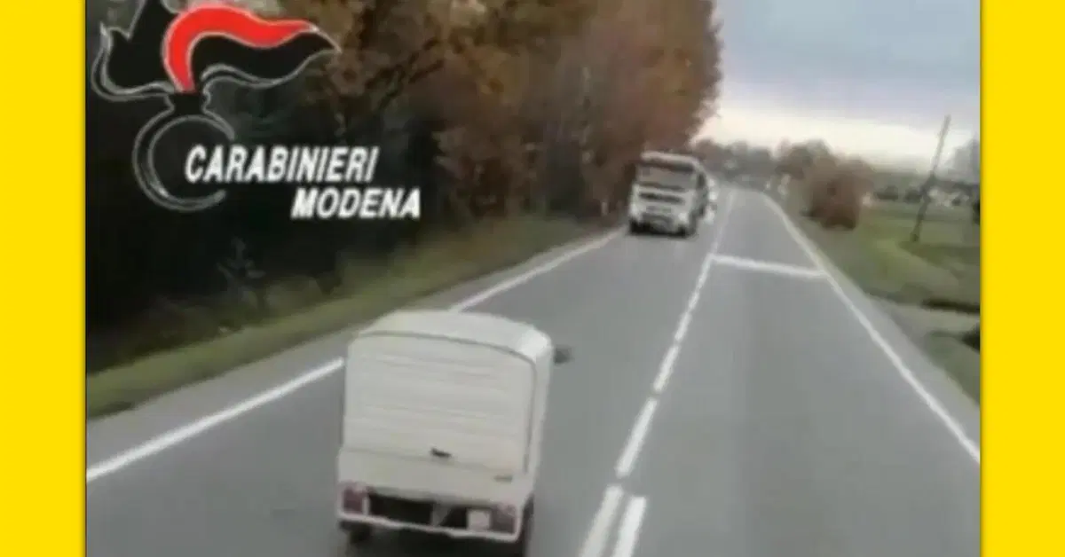 Tasso alcolemico pesante: catturato "al volo" dai Carabinieri [VIDEO]