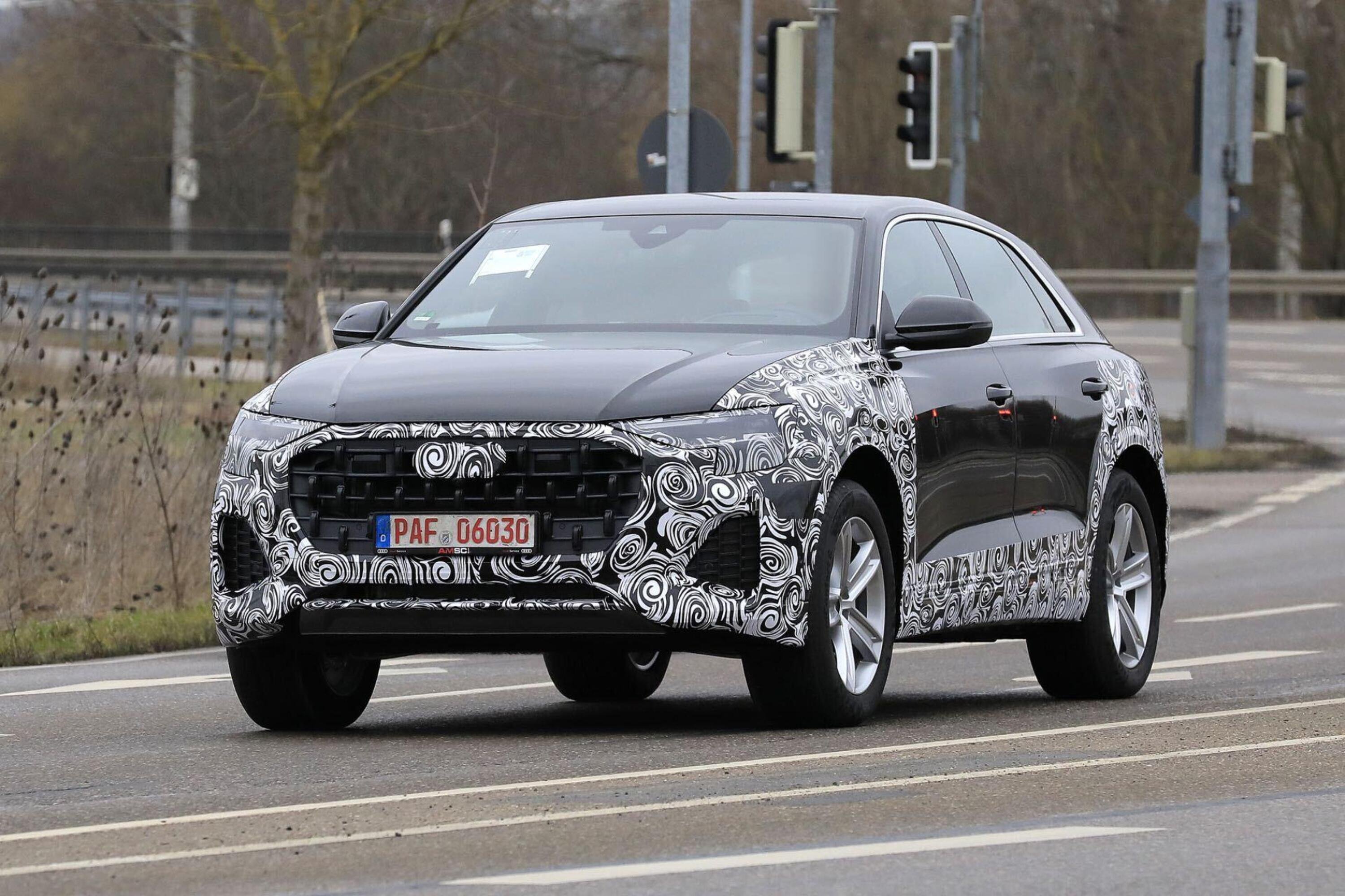 Audi Q8, il nuovo Facelift &egrave; in arrivo [Foto Spia]