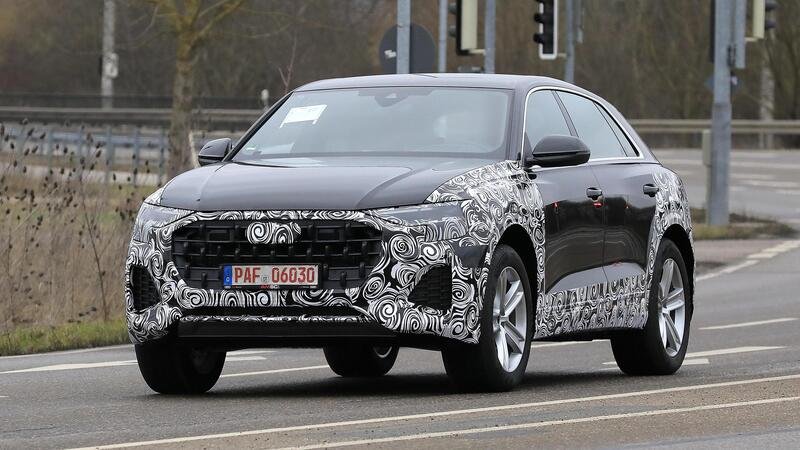 Audi Q8, il nuovo Facelift &egrave; in arrivo [Foto Spia]