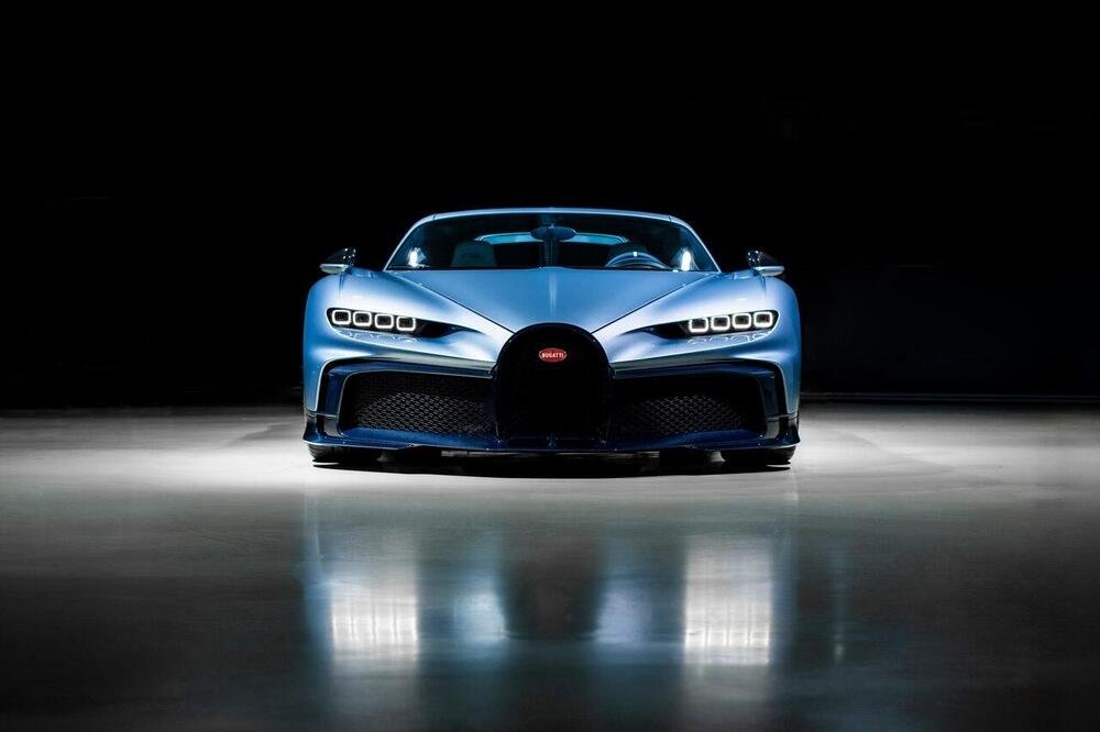 Bugatti Chiron Profil&eacute;e frontale
