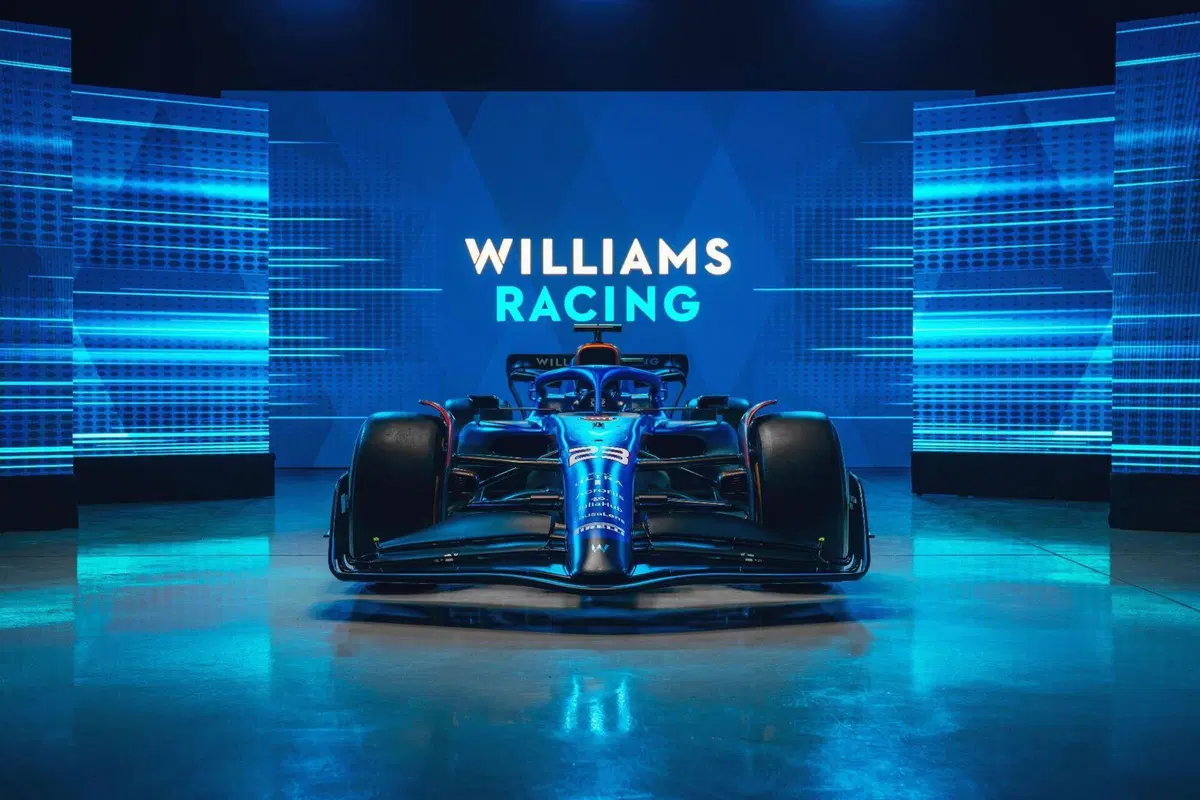 Formula 1 2023: Williams, presentata la livrea della FW45. Arriva Gulf (2)