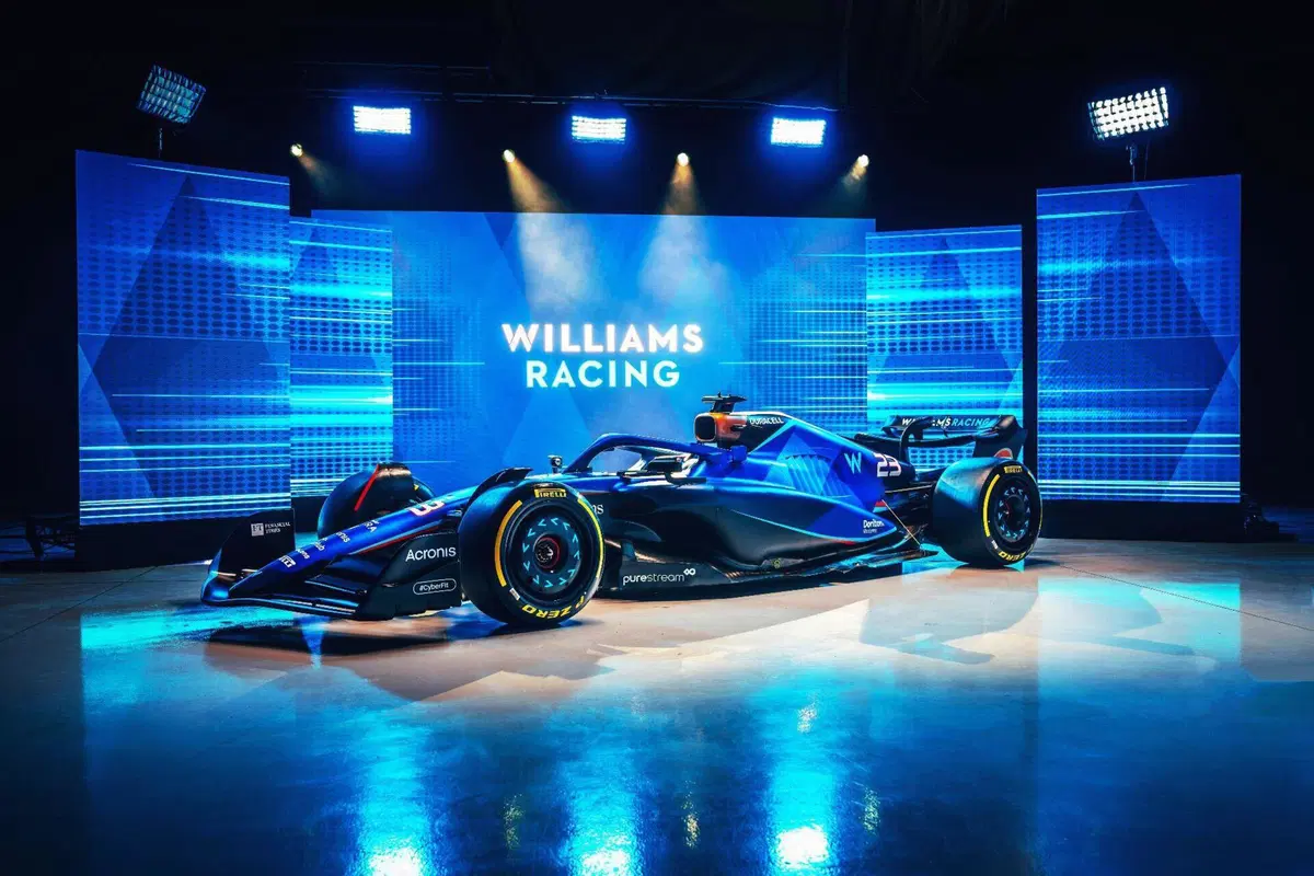 Formula 1 2023: Williams, presentata la livrea della FW45. Arriva Gulf (3)