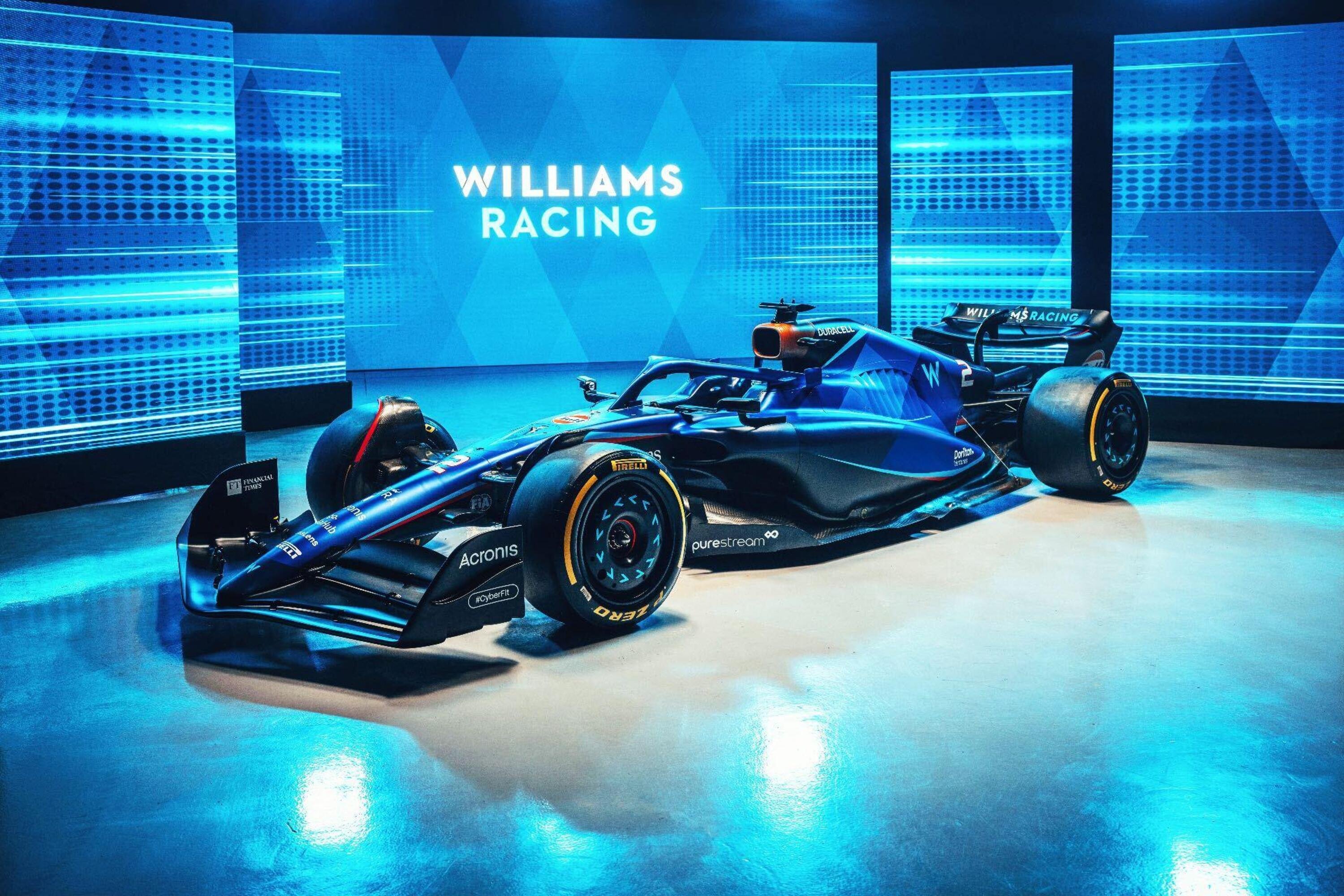 Formula 1 2023: Williams, presentata la livrea della FW45. Arriva Gulf