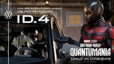 Volkswagen ID.4 va al cinema: Ant-Man and The Wasp, Quantumania