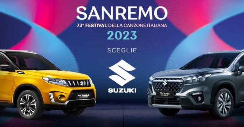 Parte la musica di Sanremo e Suzuki va in sconto : - 4.500 euro con rottamazione o 199 euro al mese finanziati