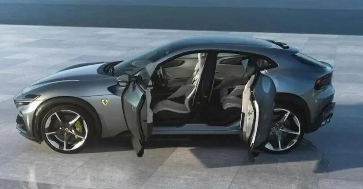 Ferrari Purosangue, le "suicide doors" non fanno paura