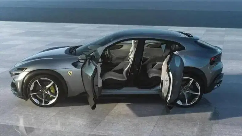 Ferrari Purosangue, le "suicide doors" non fanno paura