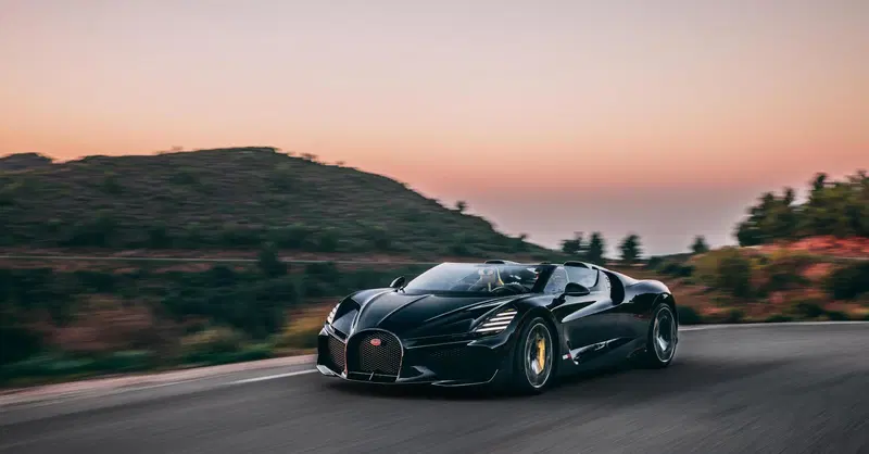 Bugatti Mistral, 99 esemplari, il canto del cigno del W16