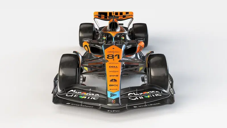 Formula 1 2023. McLaren, tolti i veli alla MCL60