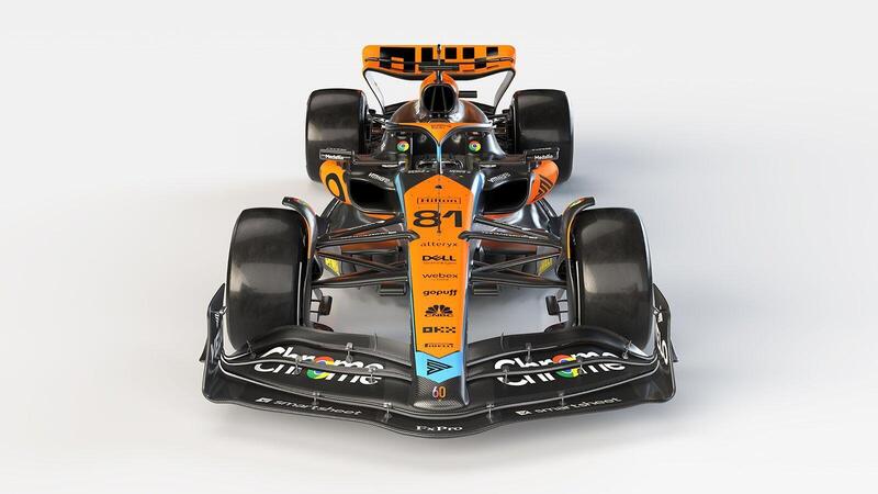 Formula 1 2023. McLaren, tolti i veli alla MCL60