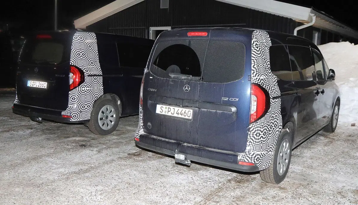 Mercedes Citan, il furgone tedesco sarà offerto ancora a gasolio [Foto Spia] (2)