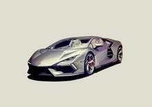 Lamborghini Revuelto: ecco i rendering migliori visti finora dell'erede Aventador