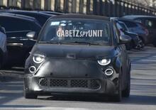 Abarth 500e, in arrivo la versione Cabrio [Foto Spia]