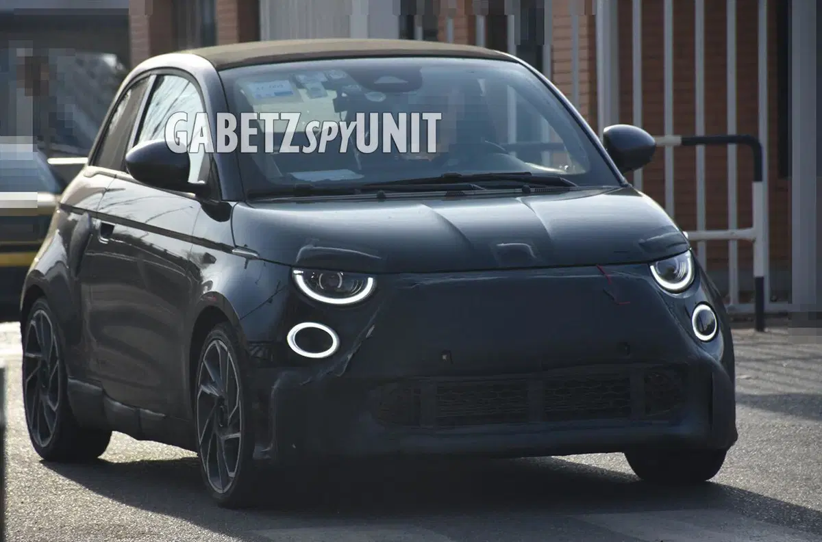 Abarth 500e, in arrivo la versione Cabrio [Foto Spia] (8)