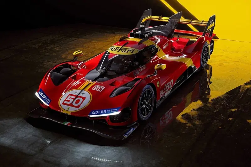 La Ferrari 499p che correr&agrave; il WEC quest'anno
