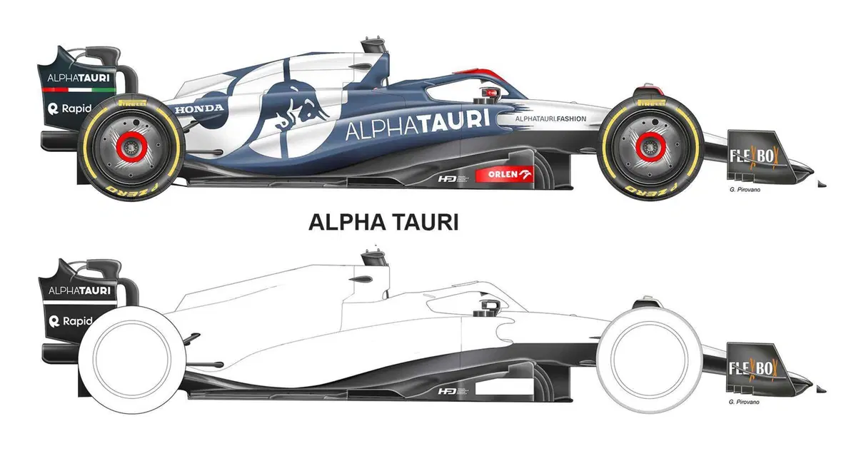 F1. Cura dimagrante a base di risparmio di vernice: quanto nero sulle monoposto 2023! (7)