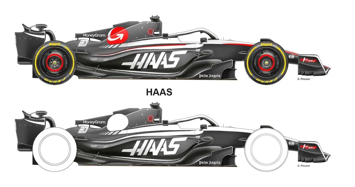 F1. Cura dimagrante a base di risparmio di vernice: quanto nero sulle monoposto 2023! (2)