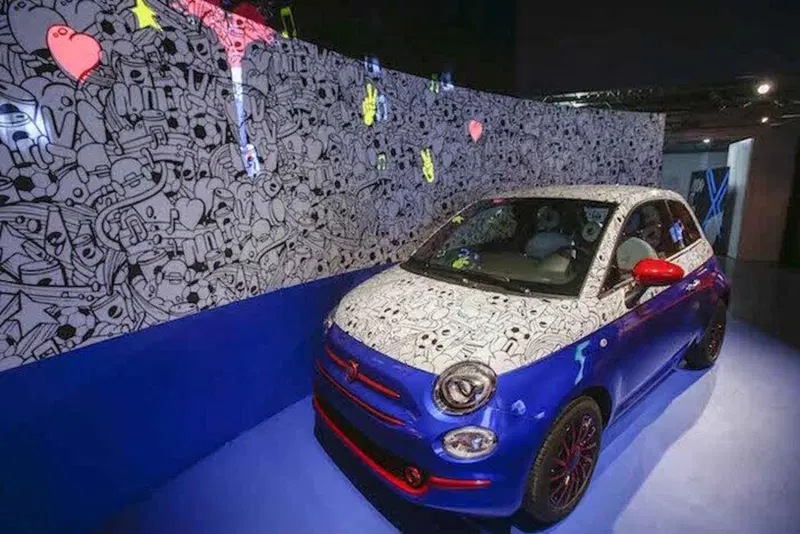 La Fiat 500 Pepsi "Live for Now" firmata Lapo Elkann