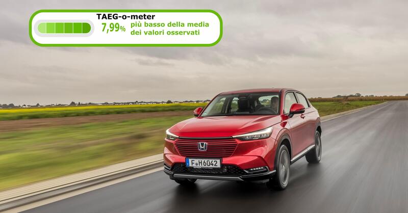 Honda HR-V 2.700 euro di bonus anche senza rottamazione statale