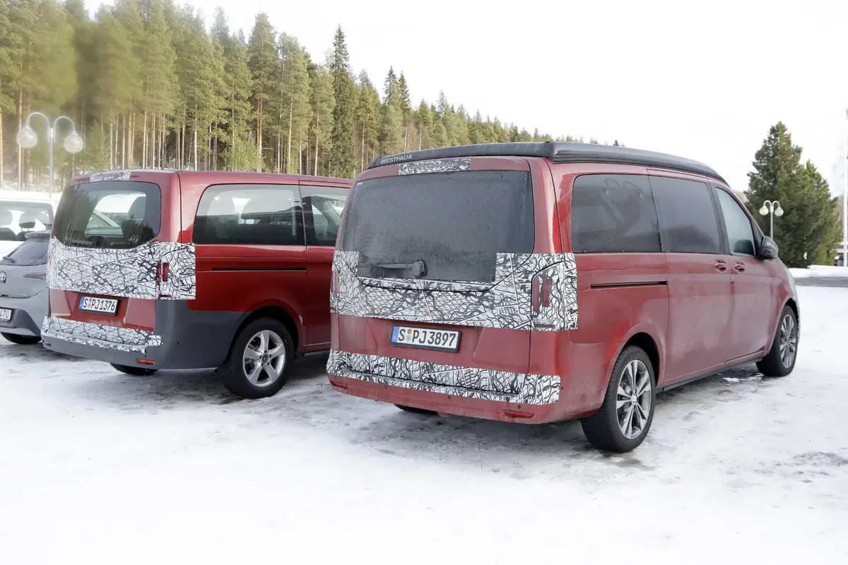 Mercedes Classe V, ecco il nuovo Facelift [Foto Spia] (4)