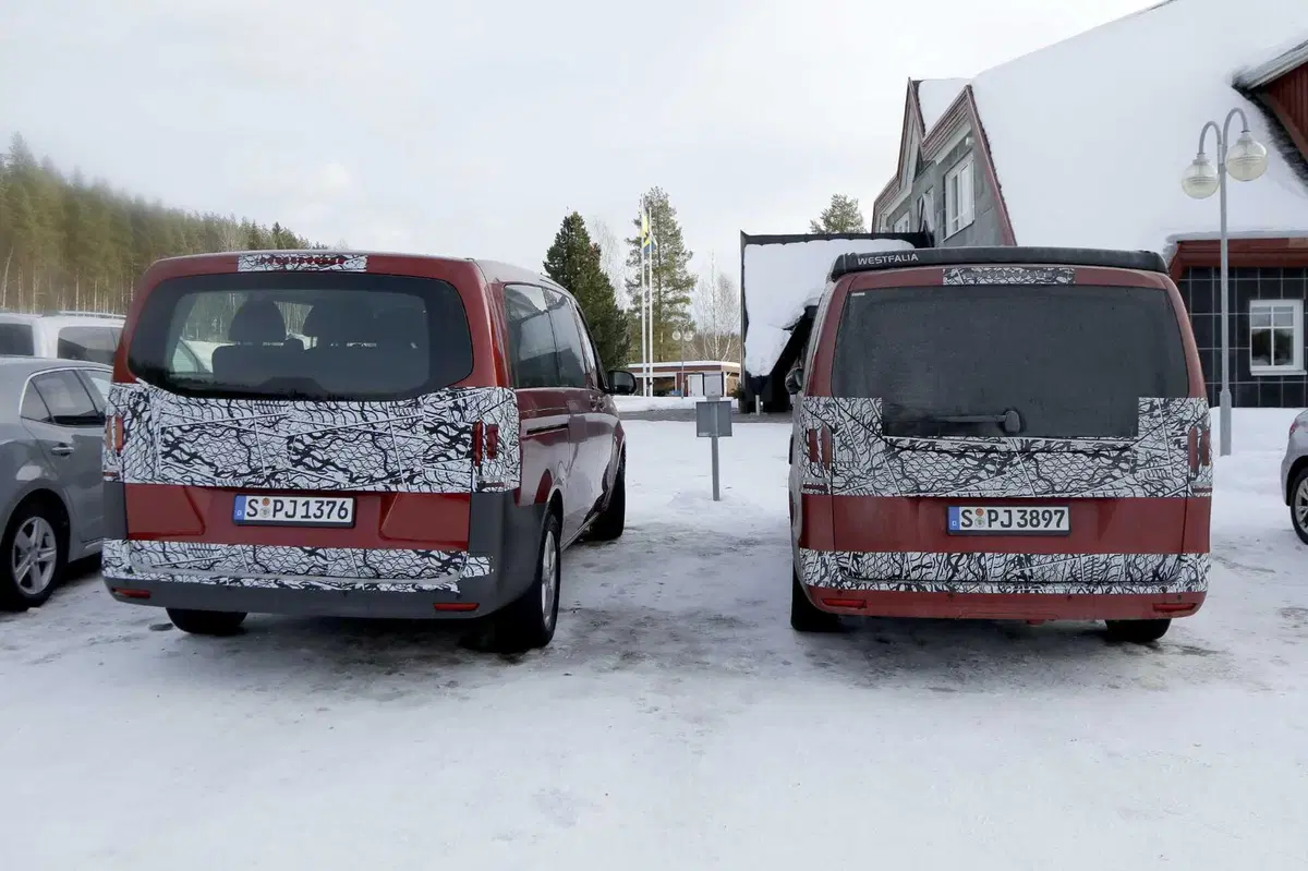 Mercedes Classe V, ecco il nuovo Facelift [Foto Spia] (6)