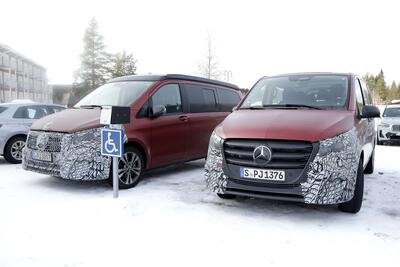 Mercedes Classe V e EQV, ecco il nuovo Facelift [Foto Spia]
