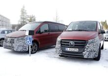 Mercedes Classe V e EQV, ecco il nuovo Facelift [Foto Spia]