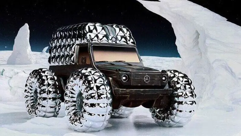 La Mercedes Classe G veste Moncler 