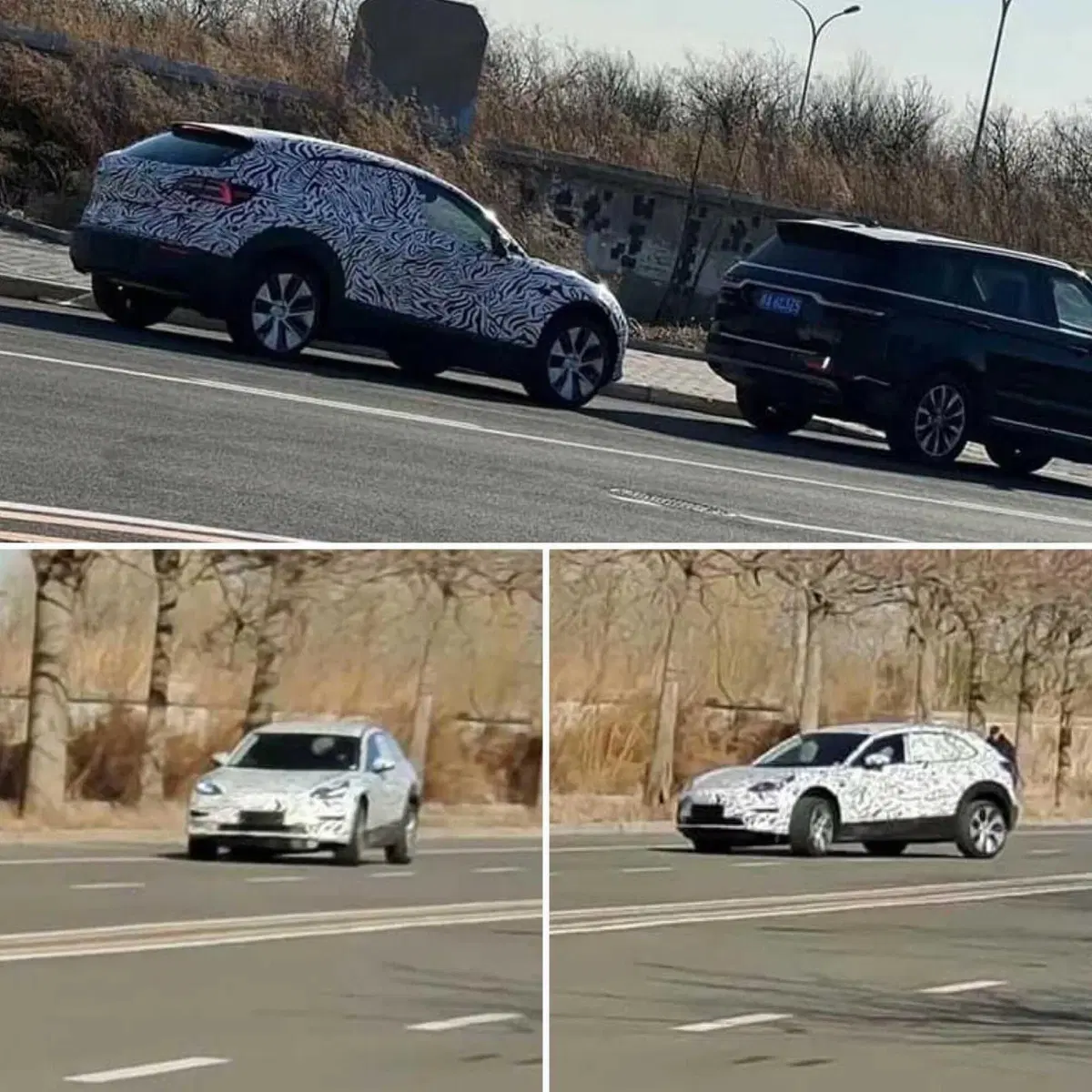Tesla Model 2 truccata da Mazda CX-30. Le prime immagini dalla Cina