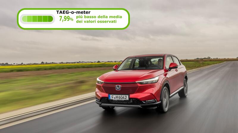 Honda HR-V 2.700 euro di bonus anche senza rottamazione statale