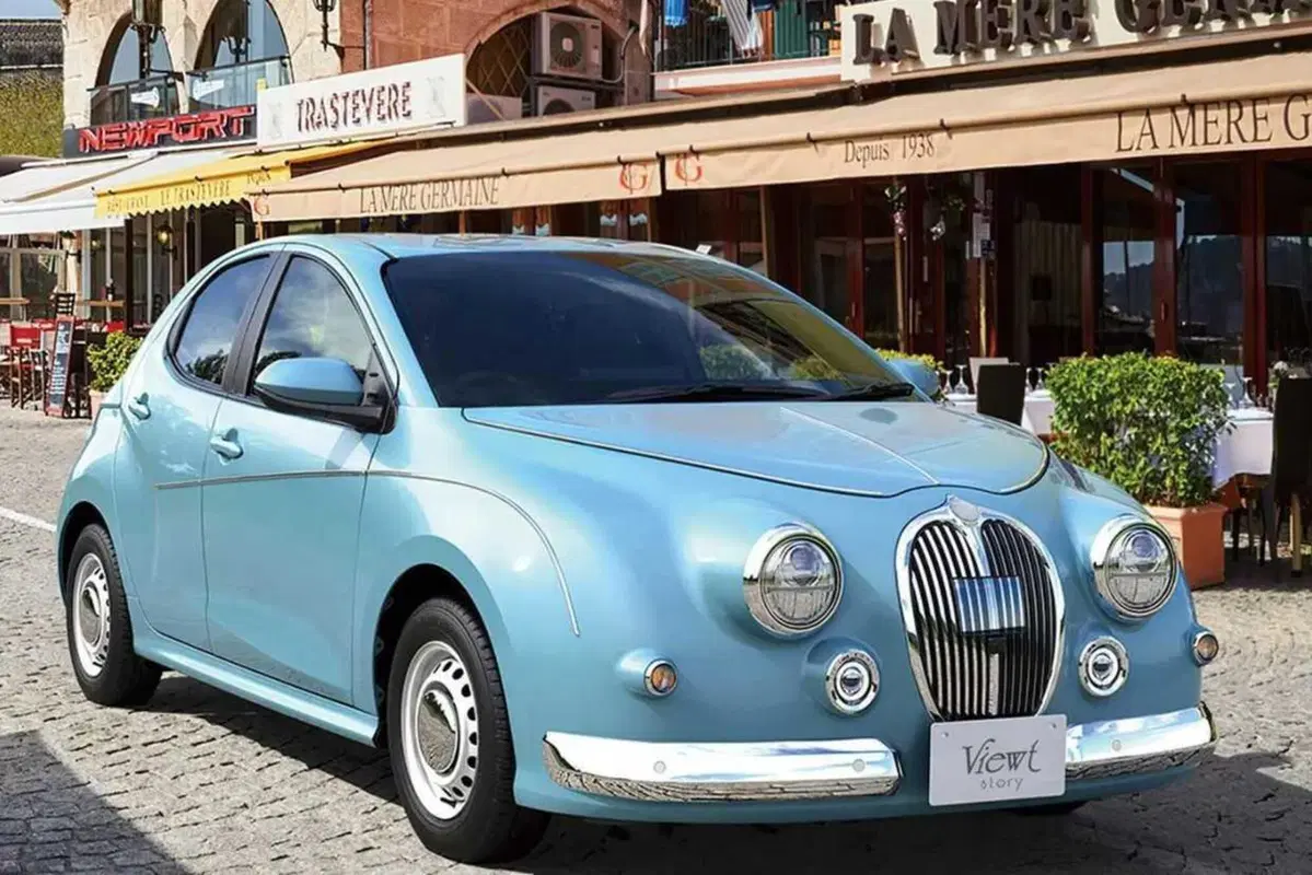 La Yaris che vuole fare la Jaguar: Mitsuoka Viewt (4)