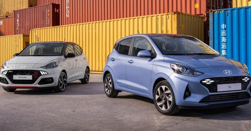 Hyundai i10 e i10 N, ecco il nuovo restyling 2023