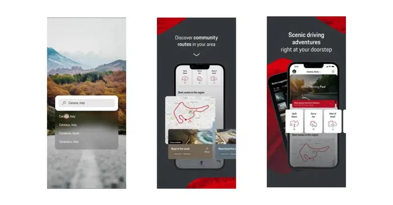 La app di navigazione Porsche: per la guida "diversa" (e non serve una 911)