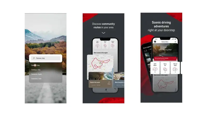 La app di navigazione Porsche: per la guida "diversa" (e non serve una 911)