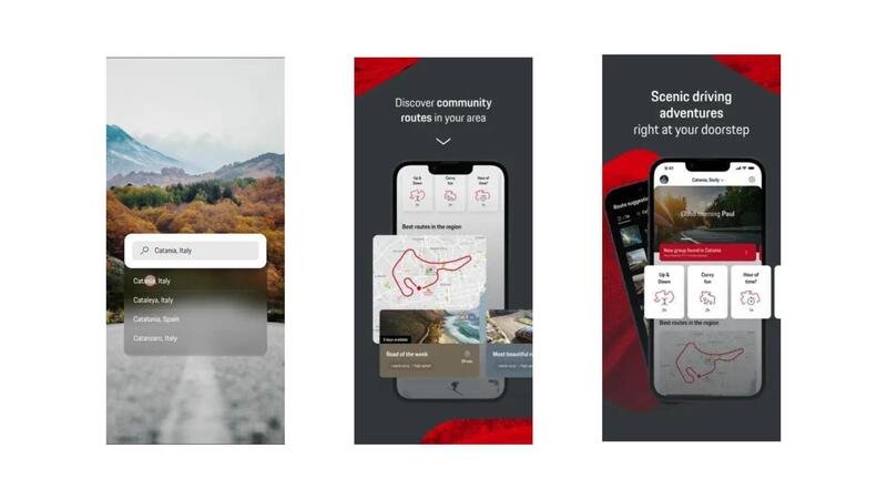 La app di navigazione Porsche: per la guida &quot;diversa&quot; (e non serve una 911)