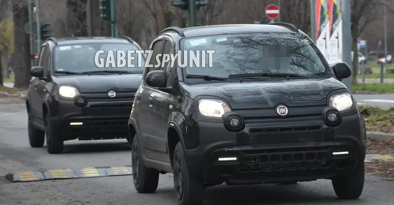 Fiat Panda 4x4: finalmente arriva l'ibrida 2023 [Foto Spia]