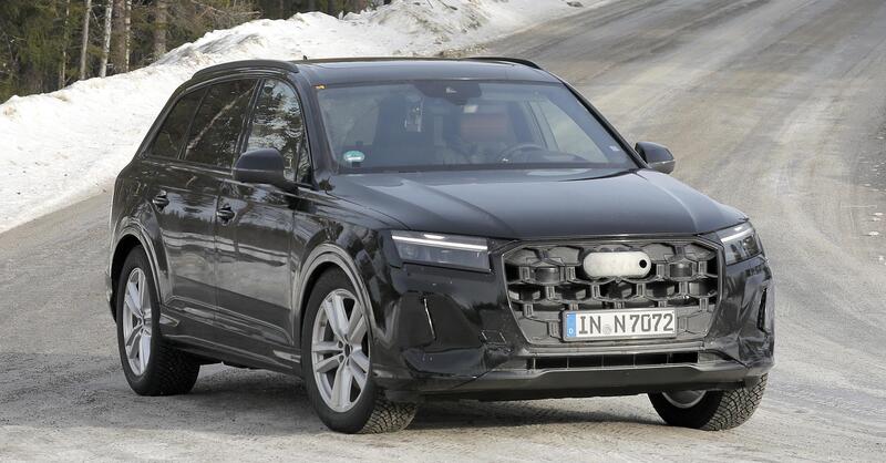 Audi Q7 2023, il nuovo Facelift &egrave; in arrivo [Foto Spia]